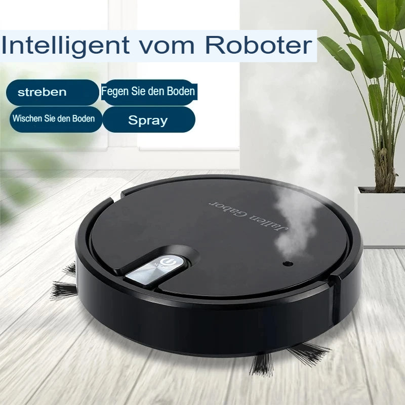 5-in-1 Intelligenter Saugroboter – Kabellos, Leise & Multifunktional für Zuhause