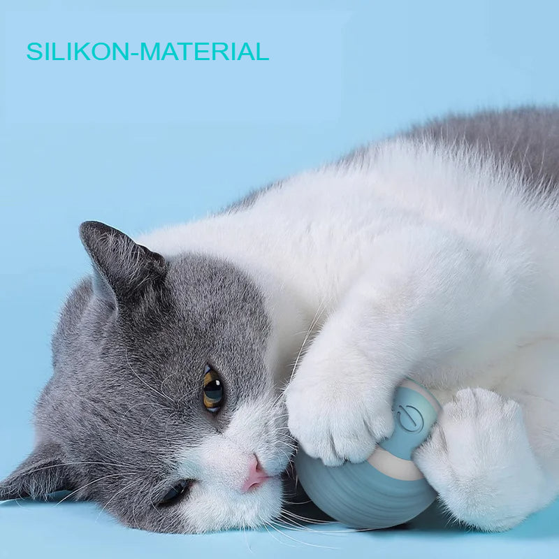 Intelligenter Interaktiver Katzenball – Automatisches Rollspielzeug für Hauskatzen
