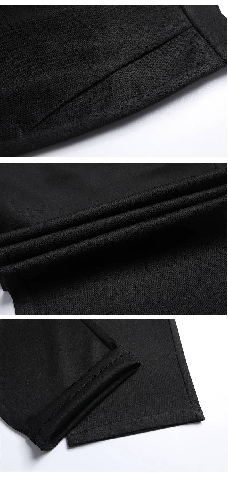 Herren Anzughose – Elastisch, Gerade, Elegant & Bequem