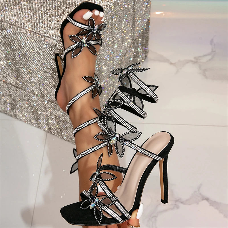 Sexy Sandalen mit Offener Spitze