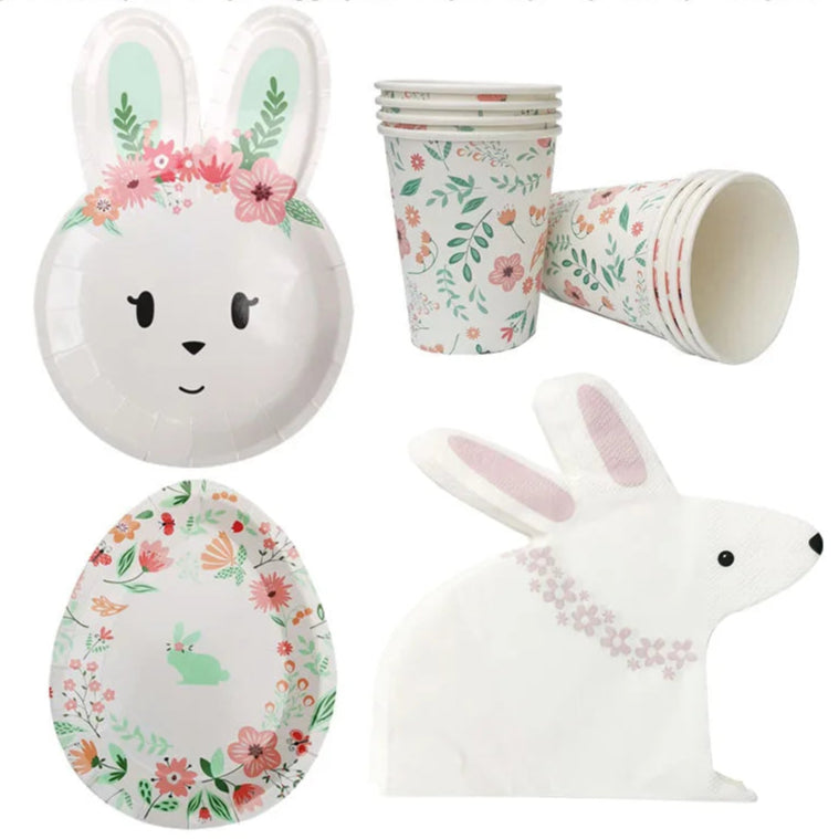 Osterdeko - Hase, Karotte & Eier