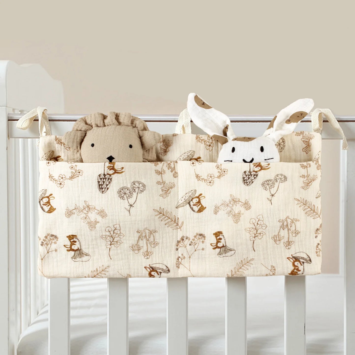 Neue Baumwoll-Wickeltasche für das Bett