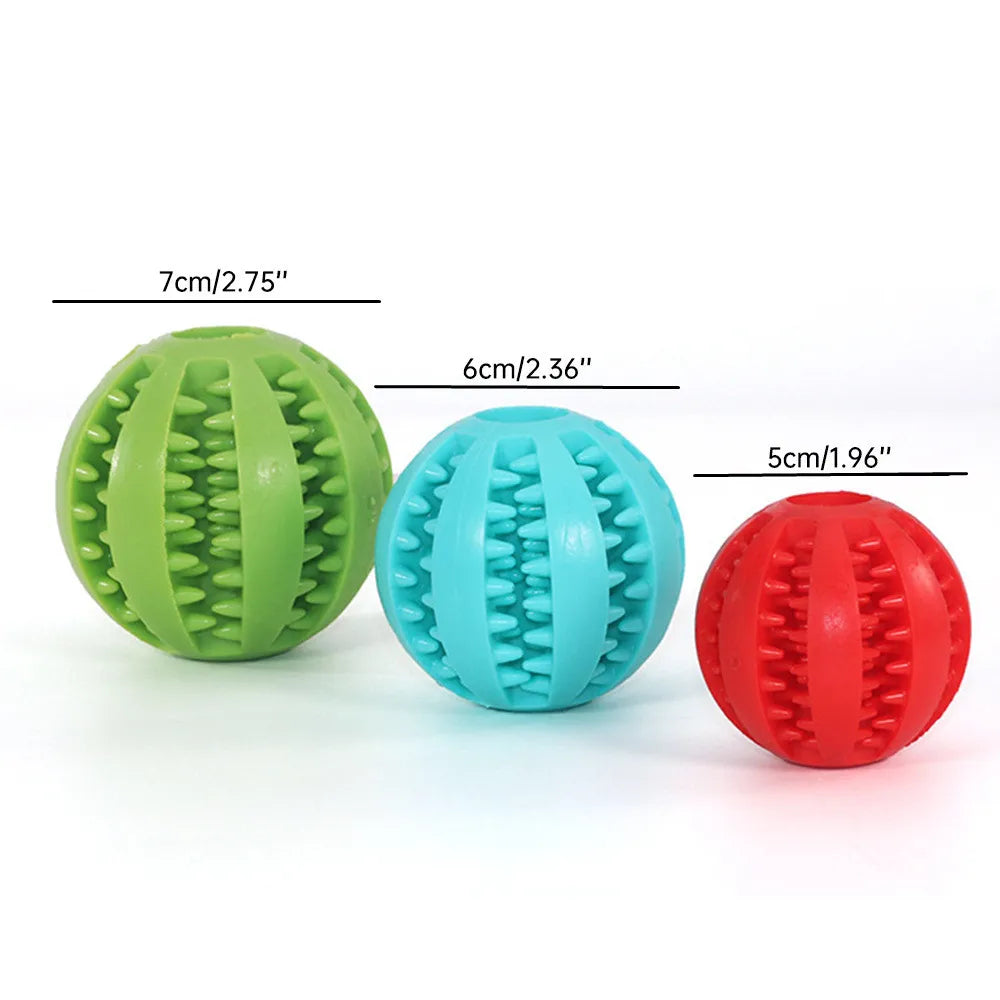 Silikon Hundespielzeug Ball – Interaktiv & Beißfest, Zahnreinigung
