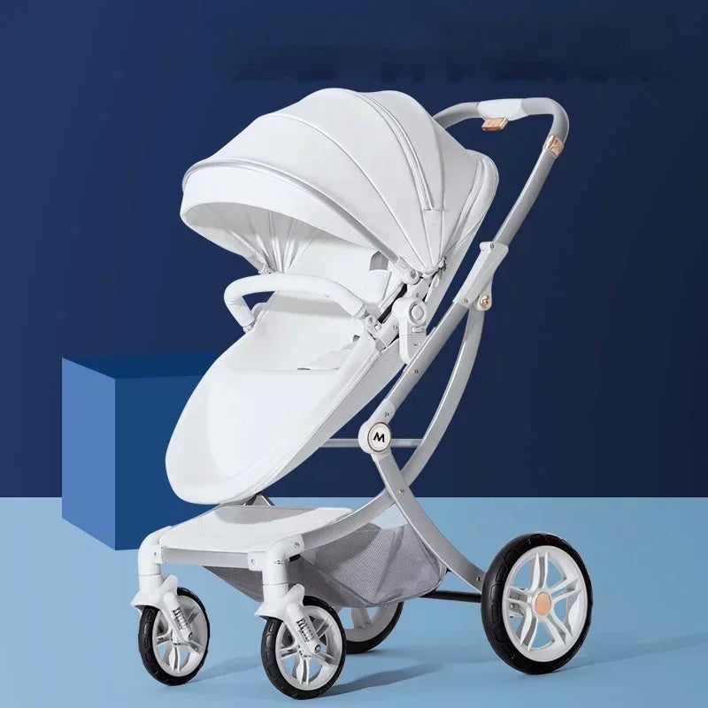 Luxuriöser 3-in-1-Kinderwagen