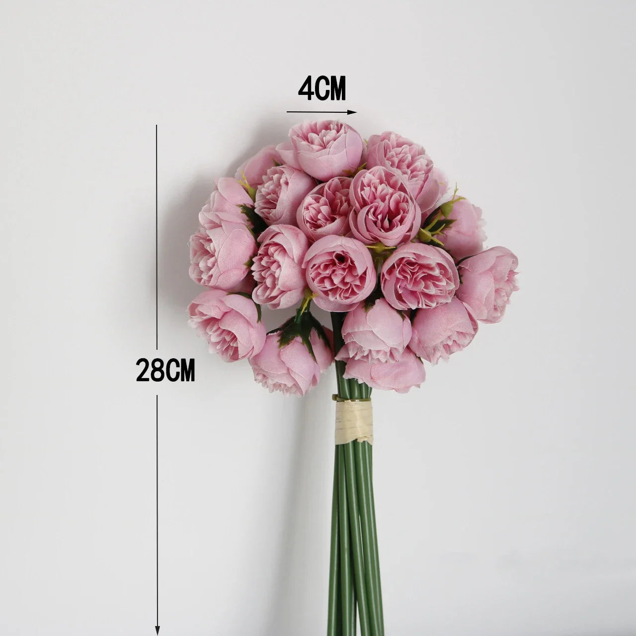 27 Kunstblumen für Arrangements