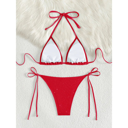 Bikini mit Glitzerdetails