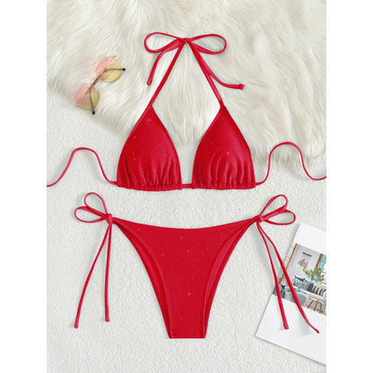 Bikini mit Glitzerdetails