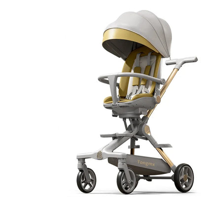Luxuriöser Leichter Babywagen mit Höhenverstellbaren Griffen