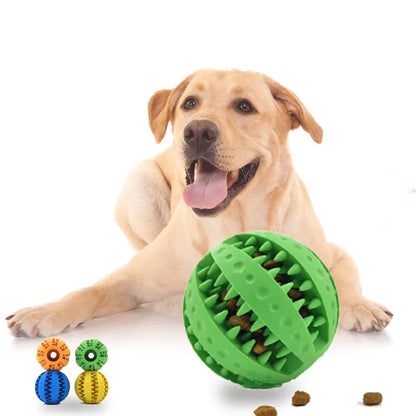 Silikon Hundespielzeug Ball – Interaktiv & Beißfest, Zahnreinigung