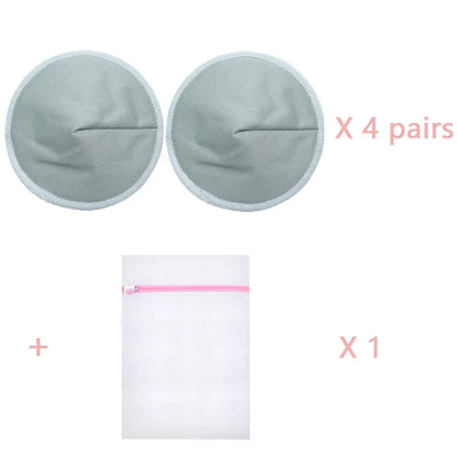 4 Paare Hochwertige Wiederverwendbare Stillpads