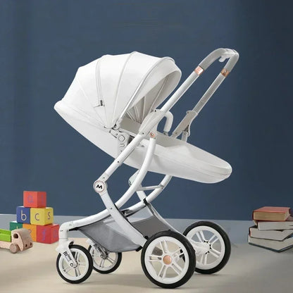Luxuriöser 3-in-1-Kinderwagen