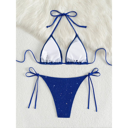 Bikini mit Glitzerdetails