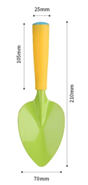 Bunte Kinder-Gartengeräte