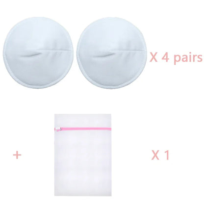 4 Paare Hochwertige Wiederverwendbare Stillpads
