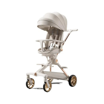Luxuriöser Leichter Babywagen mit Höhenverstellbaren Griffen