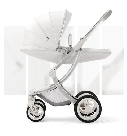 Luxuriöser 3-in-1-Kinderwagen