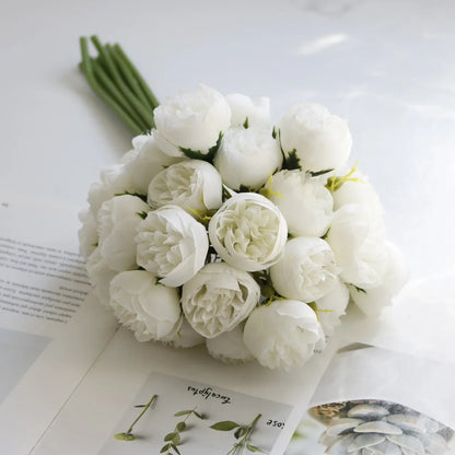 27 Kunstblumen für Arrangements