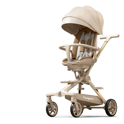 Luxuriöser Leichter Babywagen mit Höhenverstellbaren Griffen