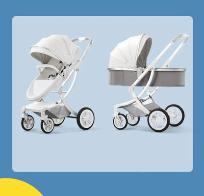 Luxuriöser 3-in-1-Kinderwagen