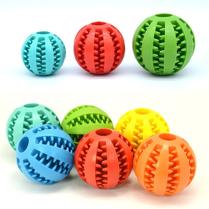 Silikon Hundespielzeug Ball – Interaktiv & Beißfest, Zahnreinigung