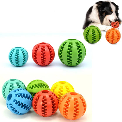 Silikon Hundespielzeug Ball – Interaktiv & Beißfest, Zahnreinigung