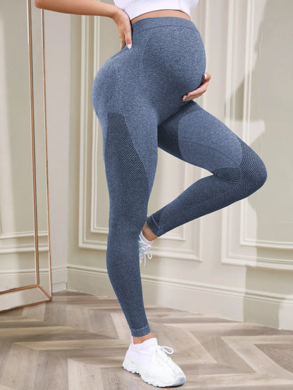 Schwangerschafts-Leggings aus Baumwolle