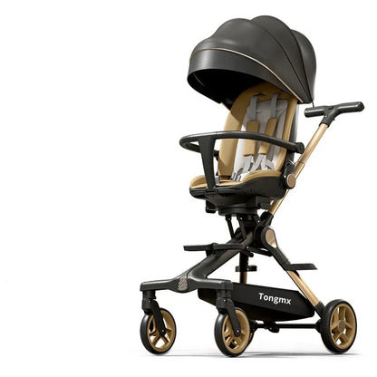 Luxuriöser Leichter Babywagen mit Höhenverstellbaren Griffen