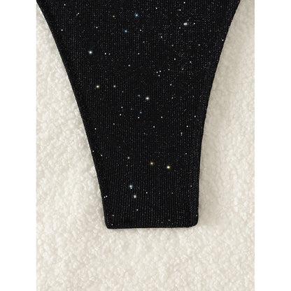 Bikini mit Glitzerdetails