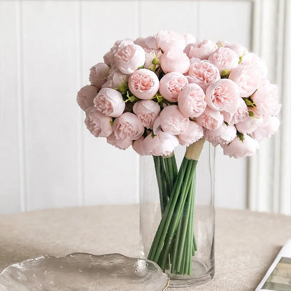 27 Kunstblumen für Arrangements