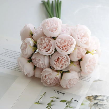 27 Kunstblumen für Arrangements
